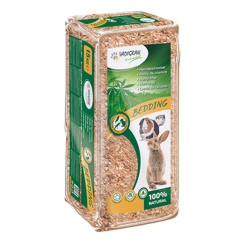 Paillis de chanvre Bedding 15kg Vadigran