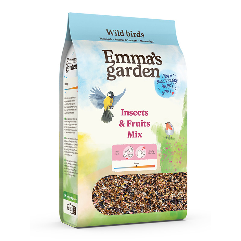 Mélange de graines Insect & Fruit Mix 3.25kg Emma's Garden