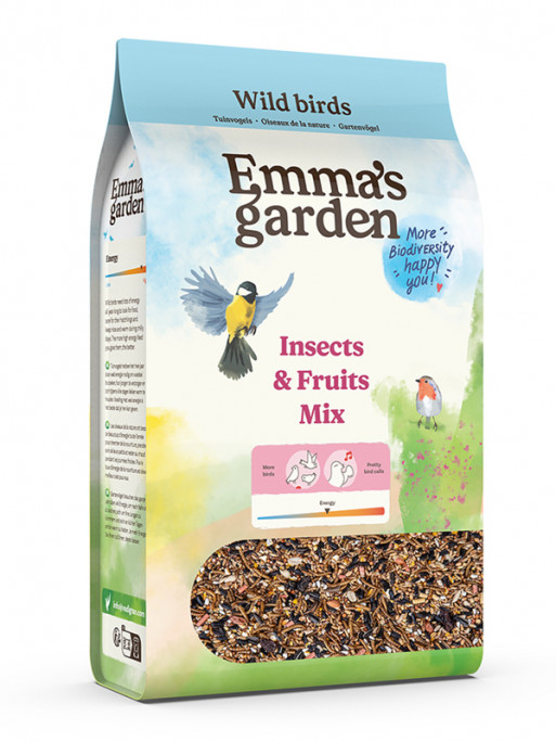 Mélange de graines Insect & Fruit Mix 3.25kg Emma's Garden