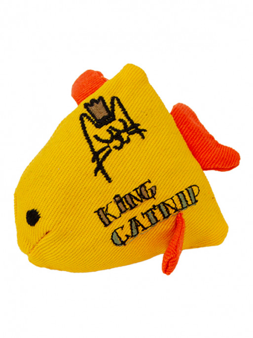 Jouet poisson doré 11.5cm King Catnip