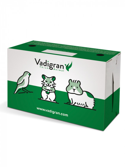 Boite de transport pour rongeurs 21,9 x 9,4 x 14,2cm Vadigran