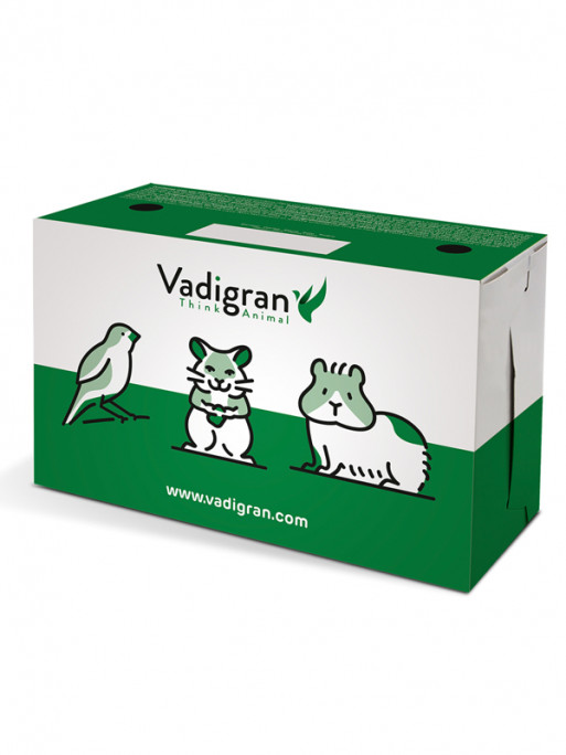 Boite de transport pour rongeurs 21,9 x 9,4 x 14,2cm Vadigran