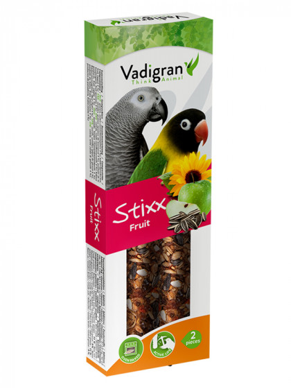 Sticks de granulés perruche et perroquet Vadigran