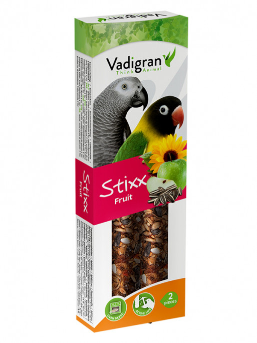 Sticks de granulés perruche et perroquet Vadigran