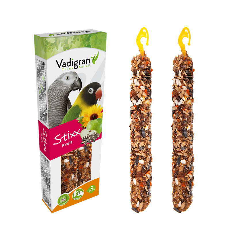 Sticks de granulés perruche et perroquet Vadigran