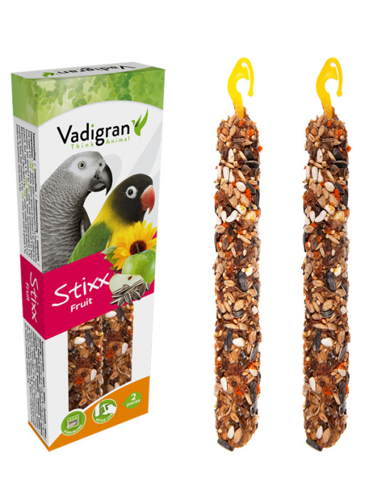 Sticks de granulés perruche et perroquet Vadigran