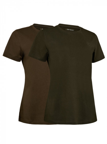 Lot de 2 t-shirts femme Deerhunter