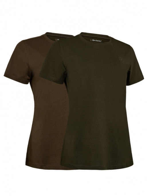 Lot de 2 t-shirts femme Deerhunter
