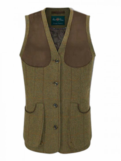Gilet de tir en tweed Combrook femme Alan Paine