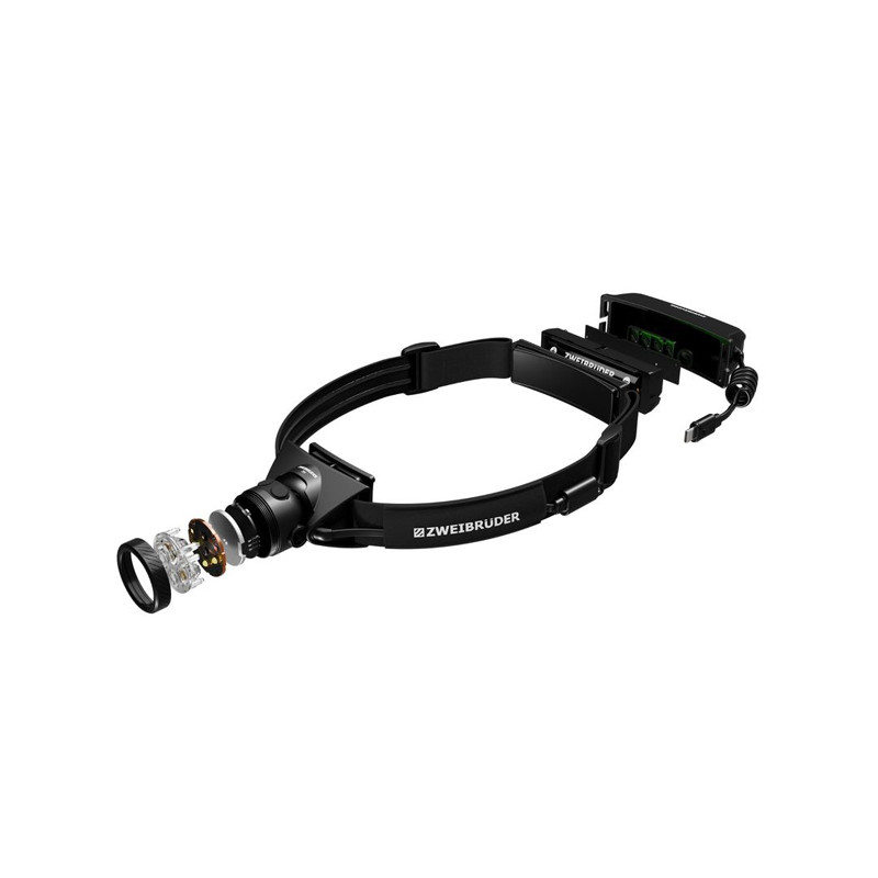 Lampe frontale rechargeable ZB7H Zweibruder