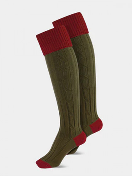 Chaussettes en laine femme shooting Alan Paine