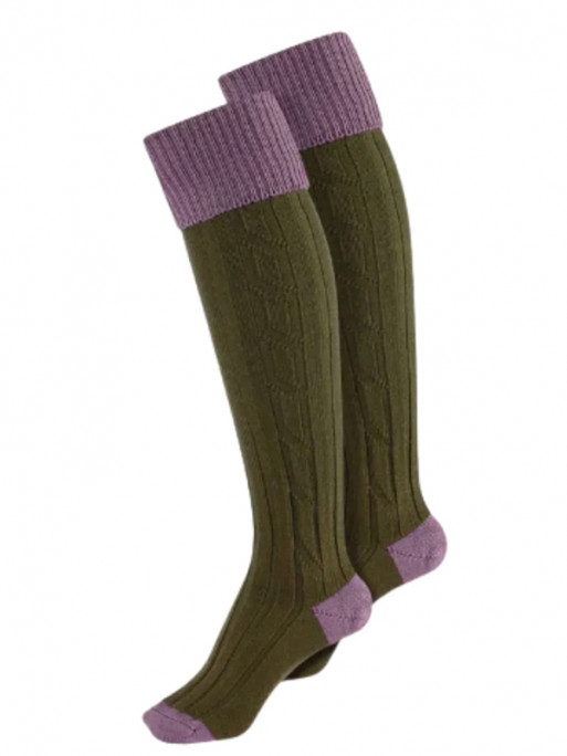 Chaussettes en laine femme shooting Alan Paine