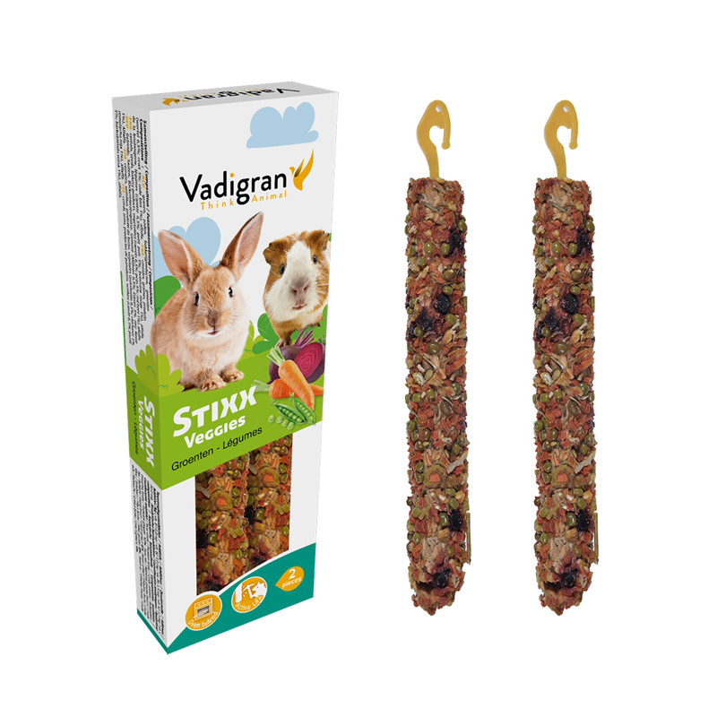 Sticks Veggies Stixx lapin/cobaye Vadigran