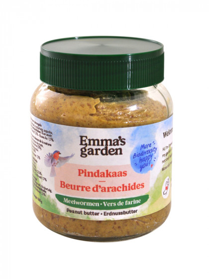 Beurre d'arachides avec vers de farine 360g Emma's Garden