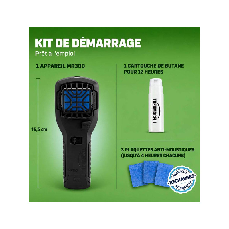 Bouclier anti-moustiques portable MR300LX Thermacell