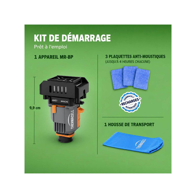 Bouclier anti-moustiques à combustible BackPacker Thermacell