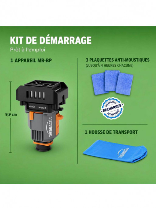 Bouclier anti-moustiques à combustible BackPacker Thermacell