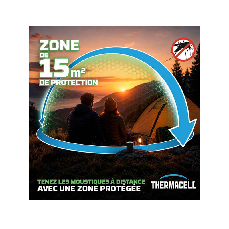 Recharges pour bouclier BackPacker Thermacell