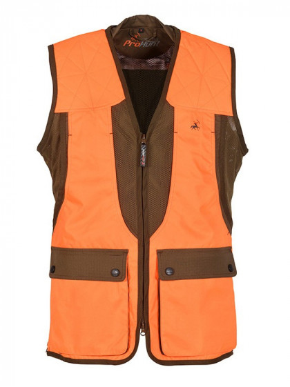 Gilet Grouse orange/kaki Pro hunt