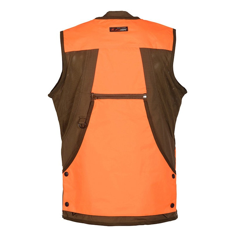 Gilet Grouse orange/kaki Pro hunt