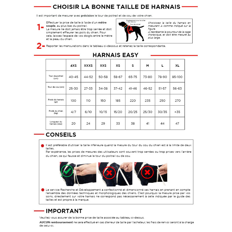 Harnais Easy I-Dog