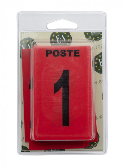 Lot de 27 plaques postes de chasse