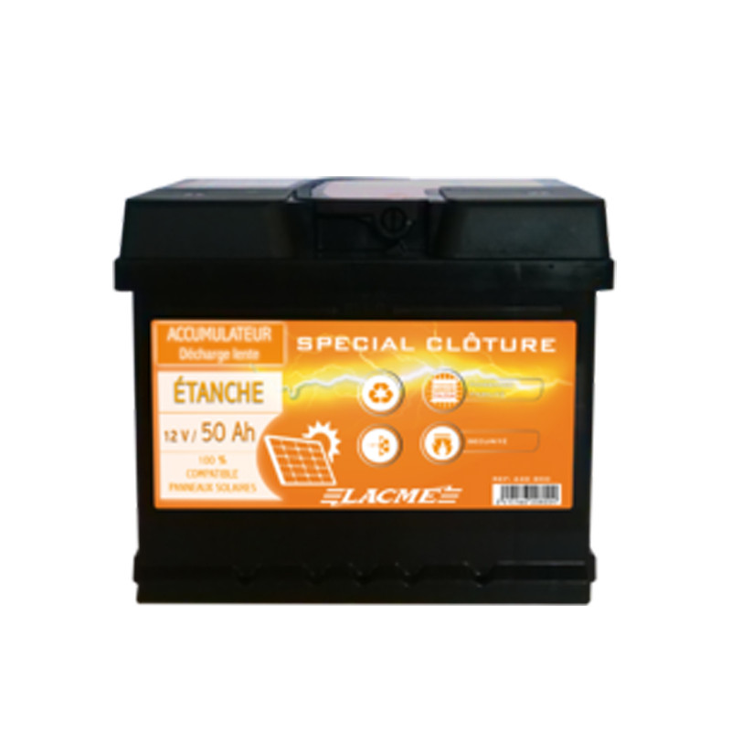 Accumulateur 12V/50Ah Lacmé
