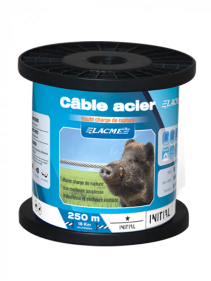 Câble en acier 250m Lacmé