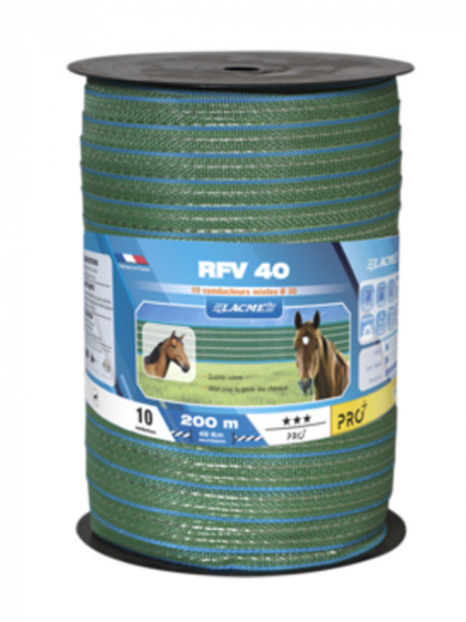 Ruban renforcé RFV 40 200m Lacmé