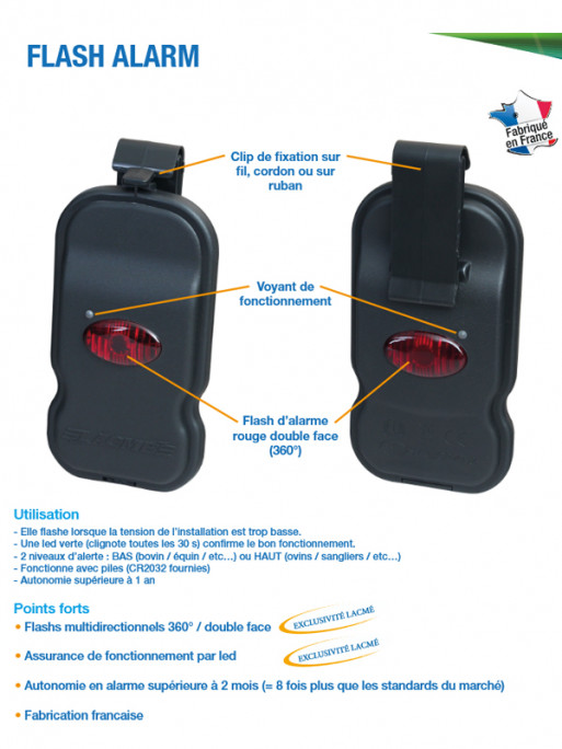 Flash Alarm Lacmé