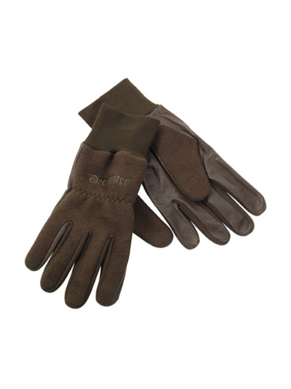 Gants de tir cuir/polaire Deerhunter