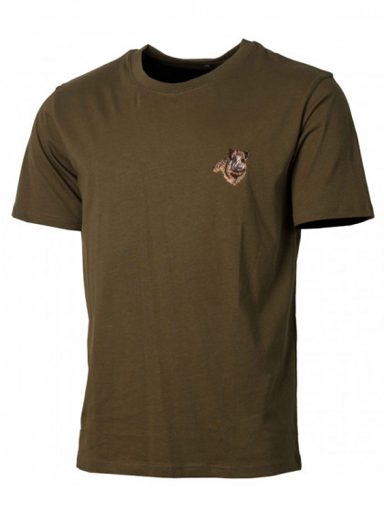T-shirt broderie sanglier enfant Treeland