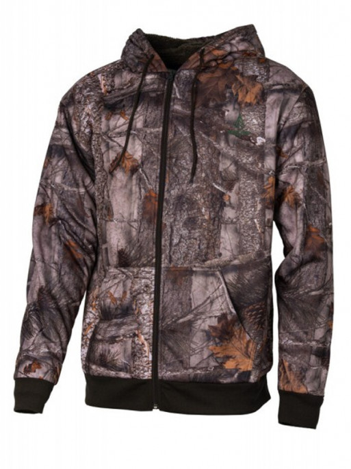 Sweat capuche zippé Camo enfant Treeland