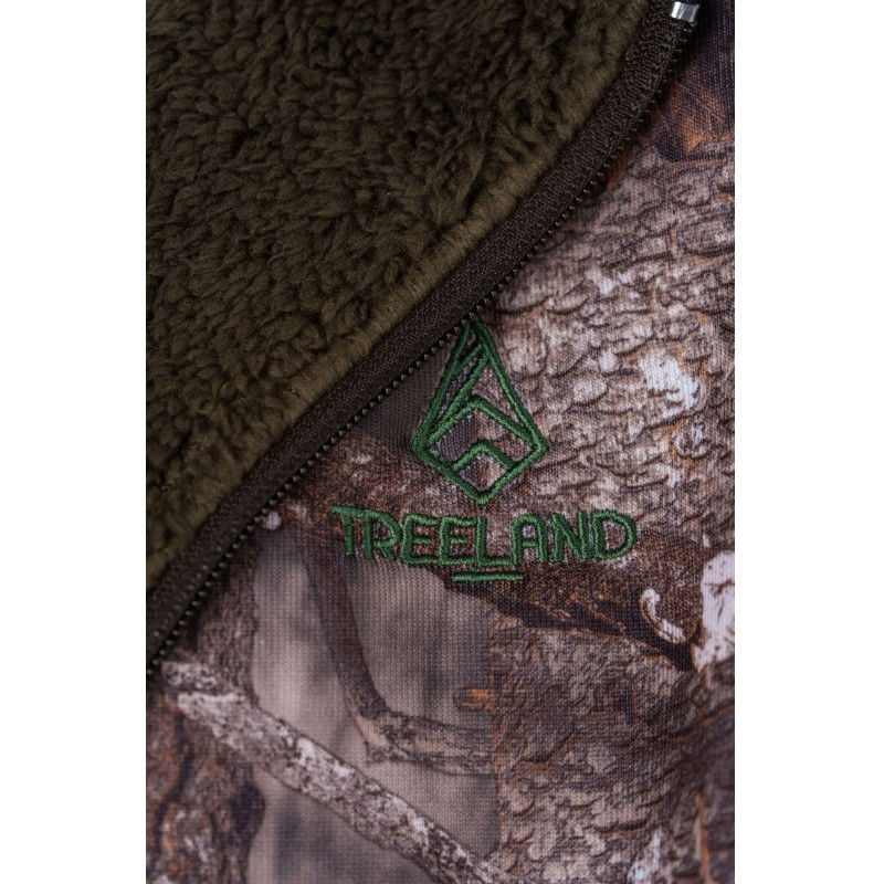 Sweat capuche zippé Camo enfant Treeland