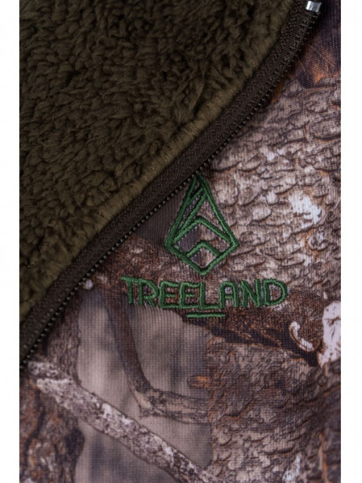 Sweat capuche zippé Camo enfant Treeland