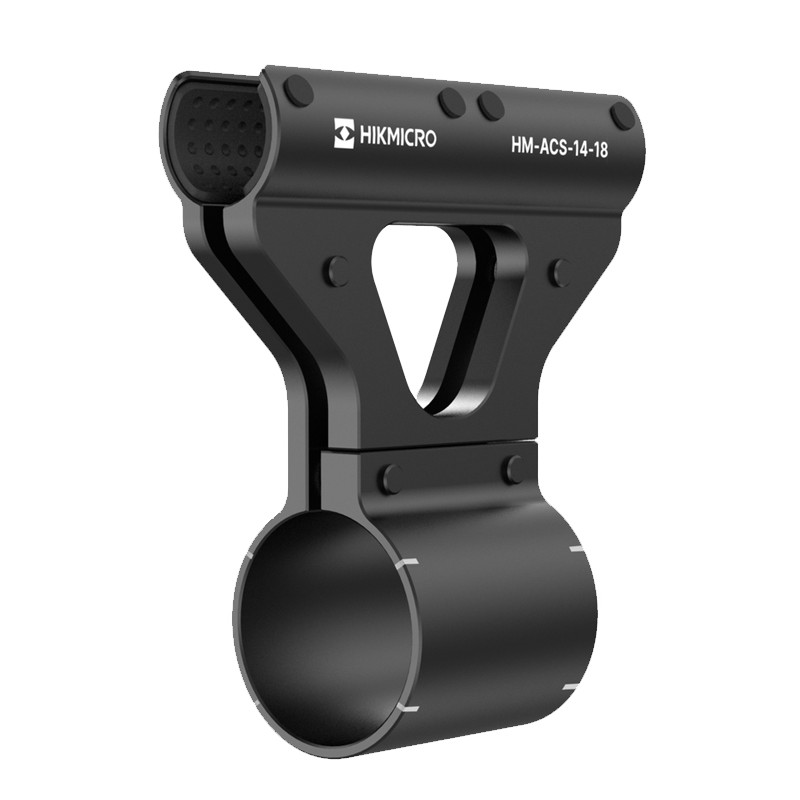 Support diamètre canon entre 14mm et 18mm avec silencieux Hikcam Hikmicro