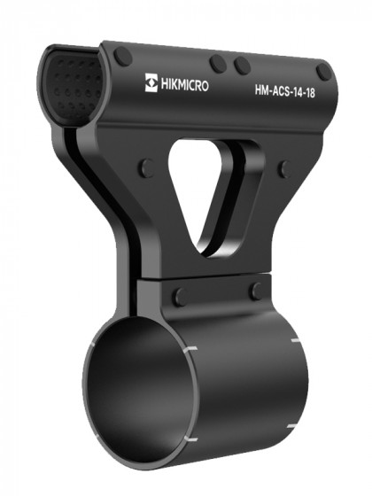 Support diamètre canon entre 14mm et 18mm avec silencieux Hikcam Hikmicro