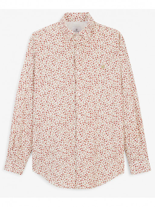 Chemise manches longues à imprimés SS26 Serge Blanco