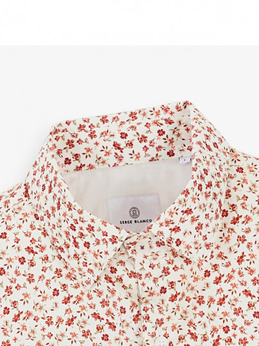 Chemise manches longues à imprimés SS26 Serge Blanco