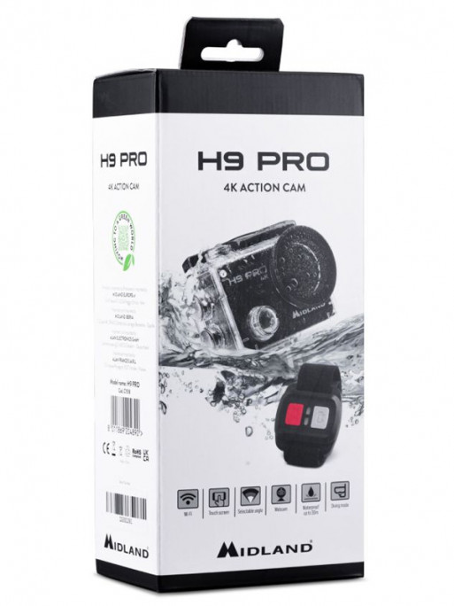 Caméra Action Cam 4K H9 Pro Midland