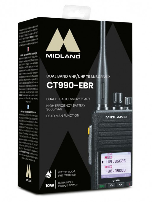 Talkie-walkie CT990 EBR Midland