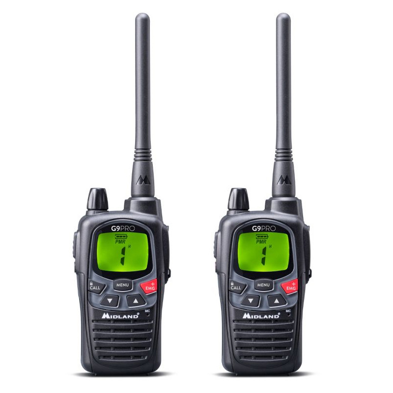 Lot de 2 talkies-walkies G9 Pro Work Edition Midland