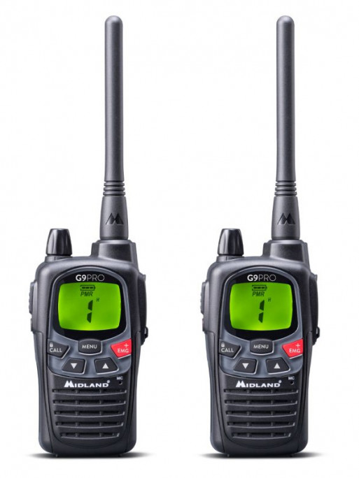 Lot de 2 talkies-walkies G9 Pro Work Edition Midland