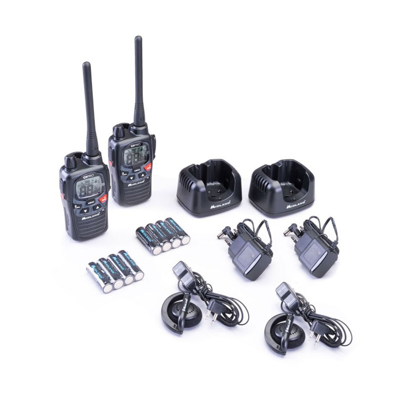 Lot de 2 talkies-walkies G9 Pro Work Edition Midland