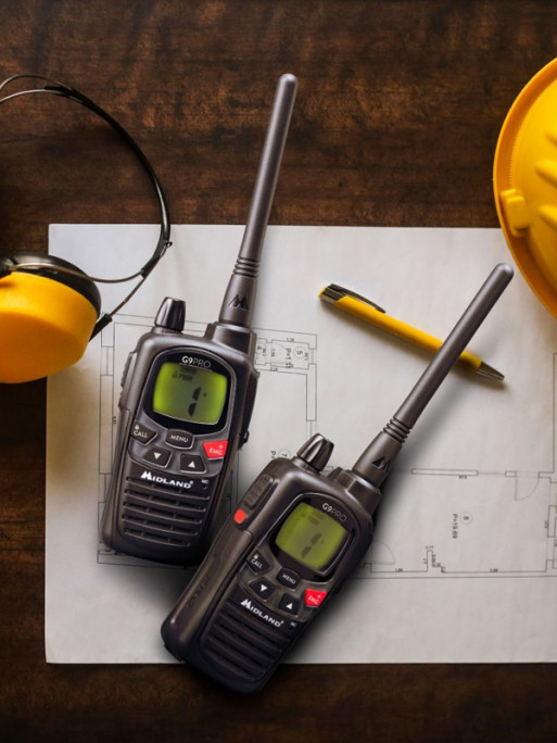 Lot de 2 talkies-walkies G9 Pro Work Edition Midland