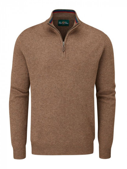 Pull col zippé Streetly Alan Paine