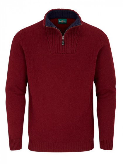 Pull Millstall demi zip Alan Paine