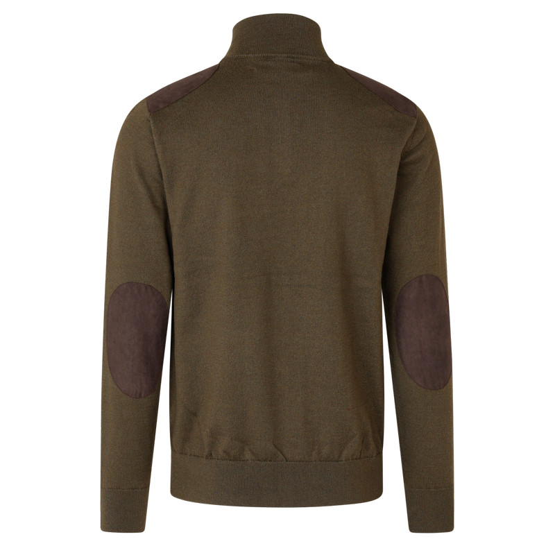Pull demi zip Pine Seeland