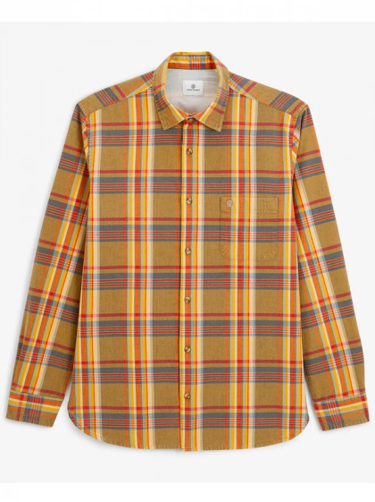 Chemise Chevron carreaux FW26 Serge Blanco