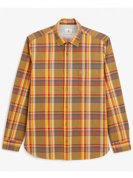 Chemise Chevron carreaux FW26 Serge Blanco